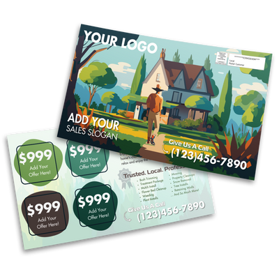 4 Offer - Horizontal EDDM Postcard | Canva Template