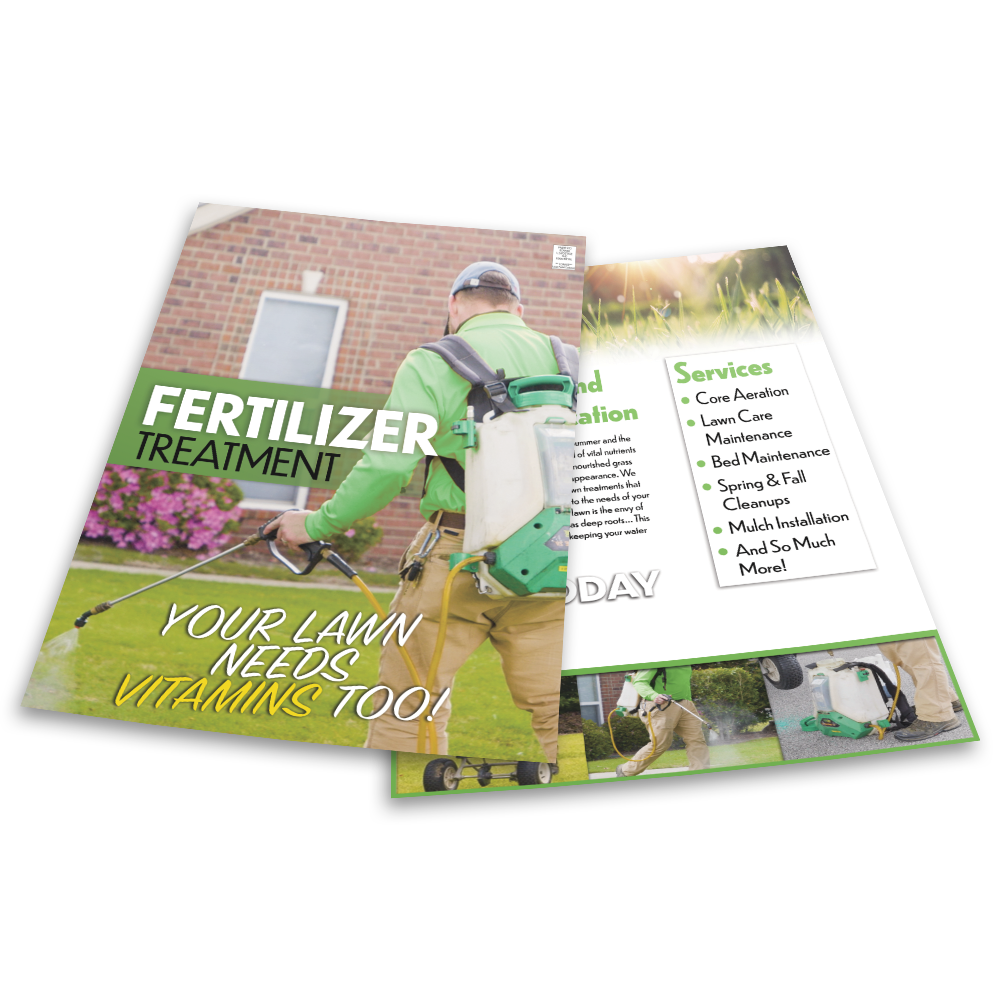 Fertilizer Application - Flyer Template