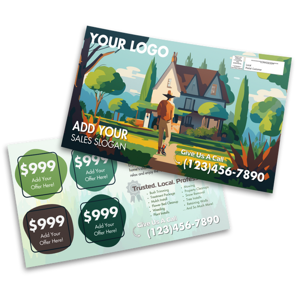 4 Offer - Horizontal EDDM Postcard | Canva Template