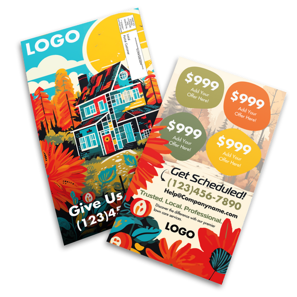 4 Offer - Vertical EDDM Postcard | Canva Template