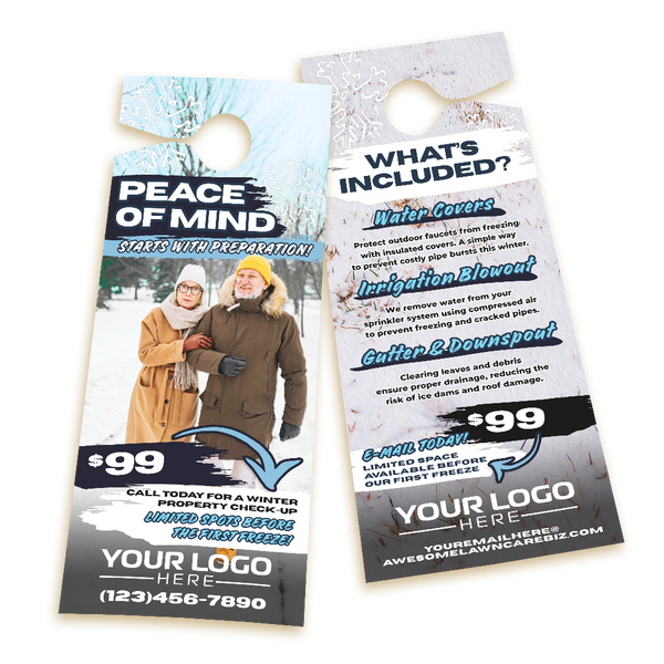 Before It Freezes Instant Quote Door Hanger