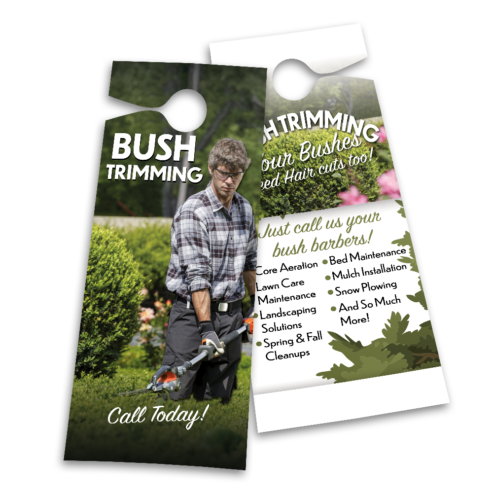 Bush Trimming Template Package
