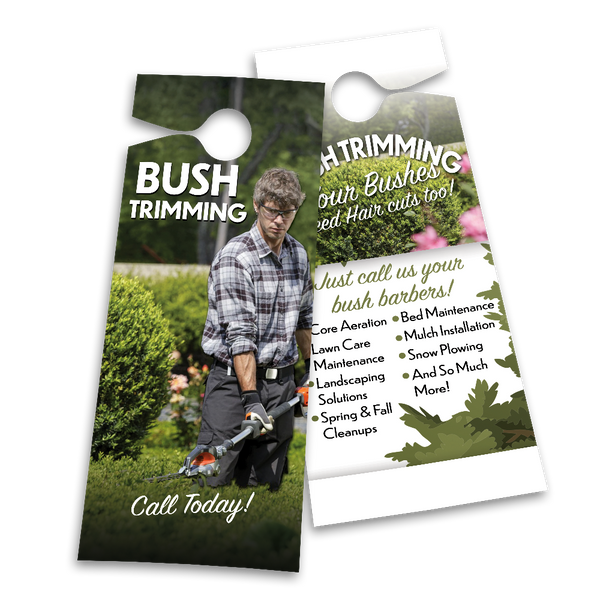 Bush Trimming Template Package