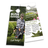 Bush Trimming Template Package