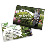 Bush Trimming - Postcard Template