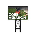 Core Aeration - Yard Sign Template