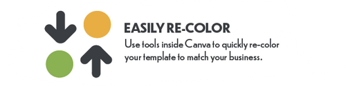 3 Offer - Vertical EDDM Postcard | Canva Template