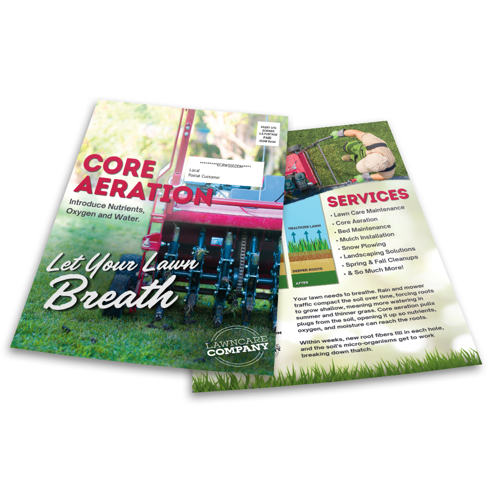 Core Aeration - Flyer Template