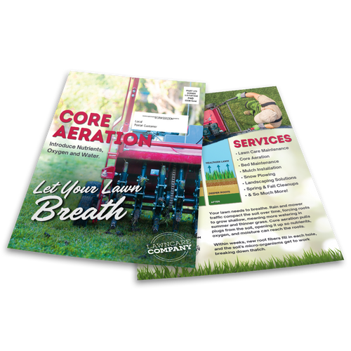 Core Aeration - Flyer Template