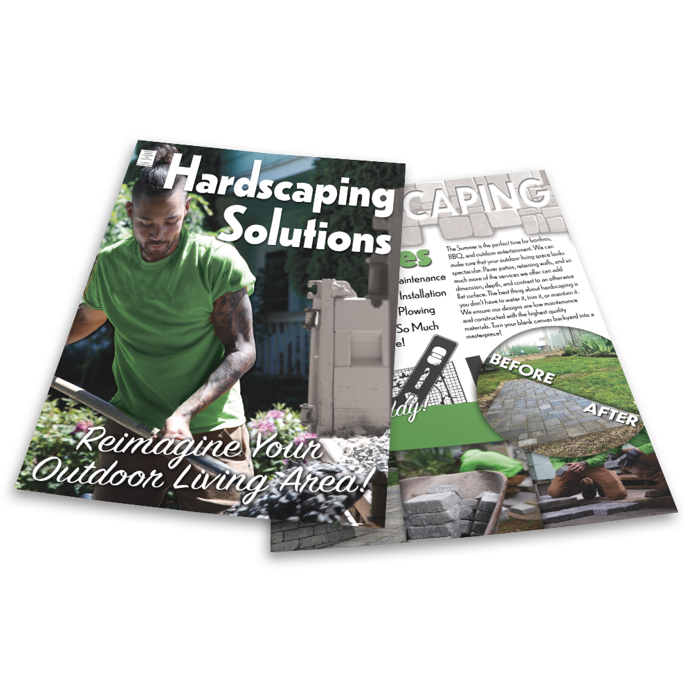 Hardscaping Services - Flyer Template