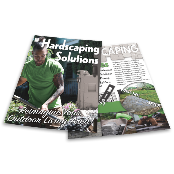 Hardscaping Services - Flyer Template