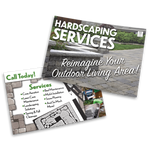 Hardscaping Services - Postcard Template