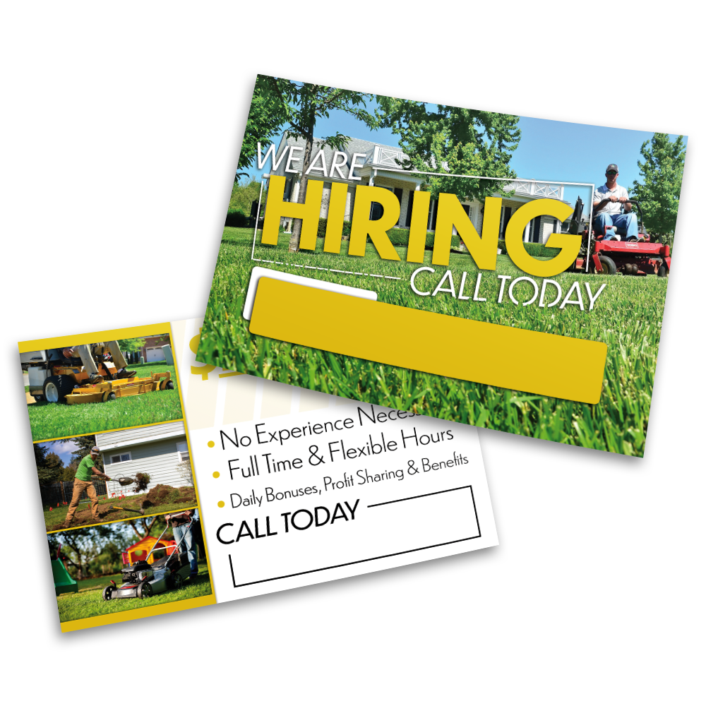 Hiring - Postcard Template