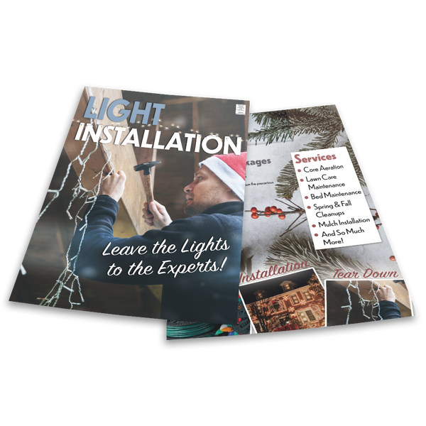 Light Installation - Flyer Template