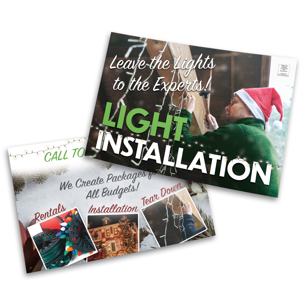 Light Installation - Postcard Template