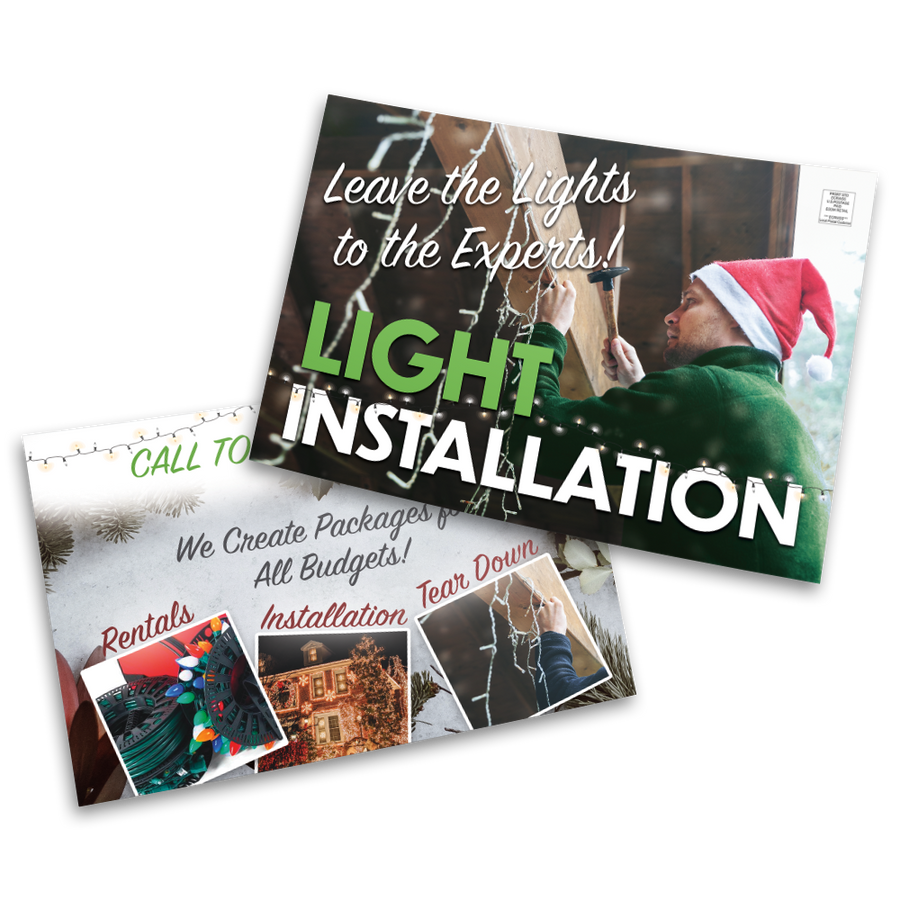 Light Installation - Postcard Template