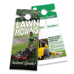 Mowing Instant Quote - Door Hanger Template