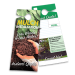 Mulch Installation Instant Quote - Door Hanger Template