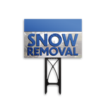 Snow Removal - Yard Sign Template