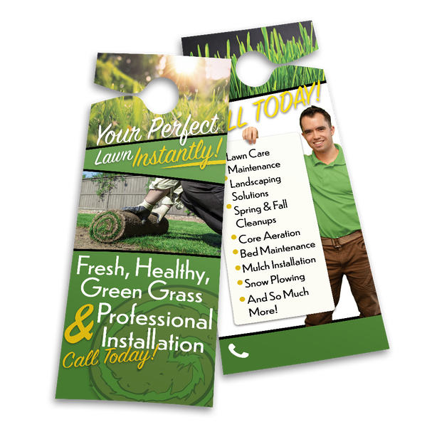 Sod Installation - Door Hanger Template