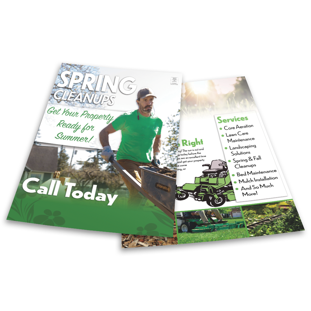 Spring Property Clean Up - Flyer Template