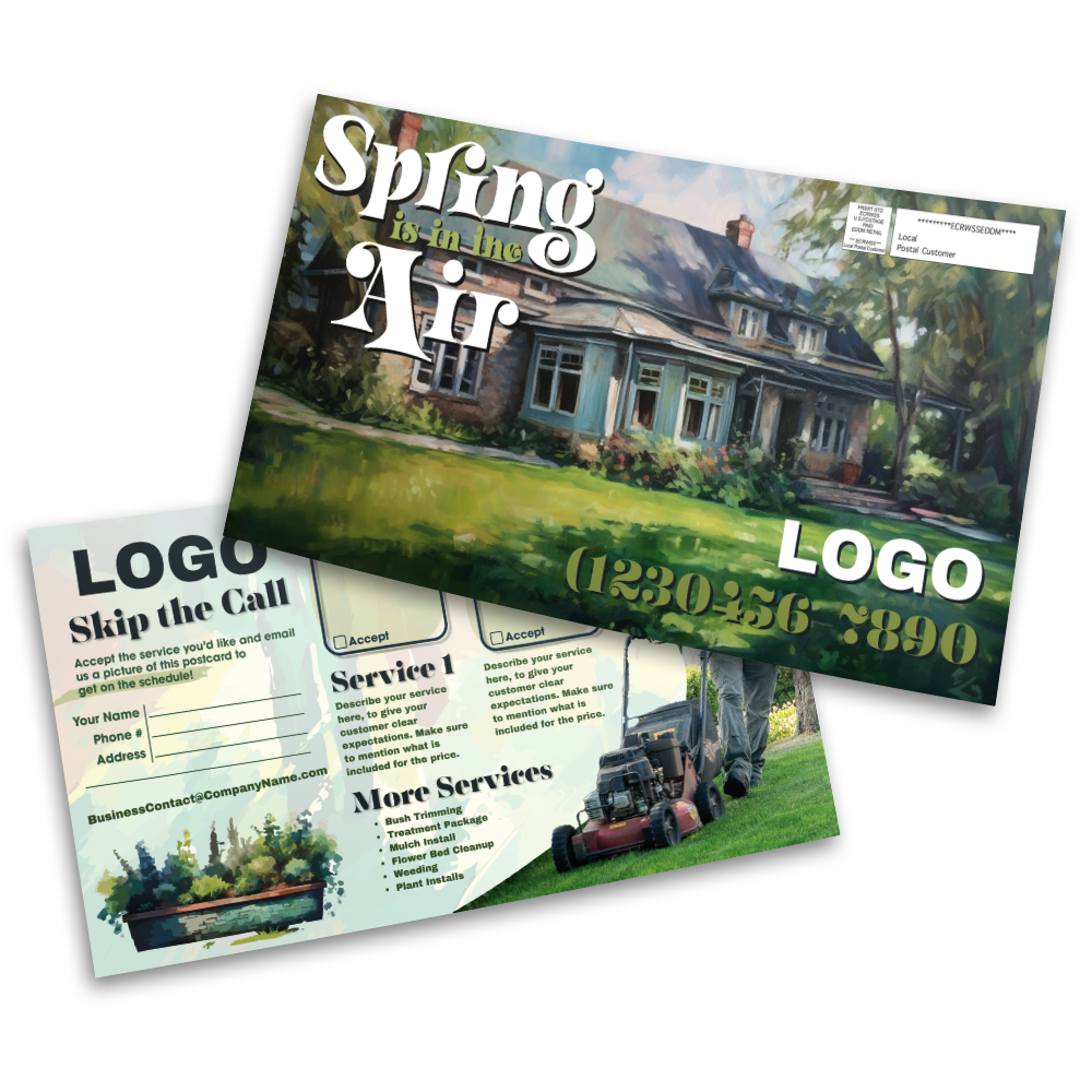 Spring EDDM Instant Quote | Canva Template
