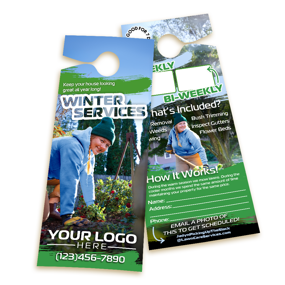 Winter Services - Door Hanger Template