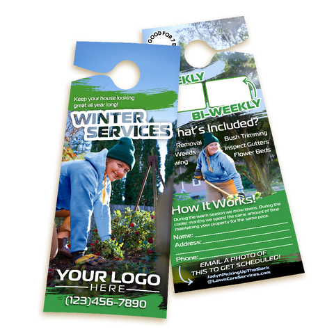 Winter Services - Door Hanger Template