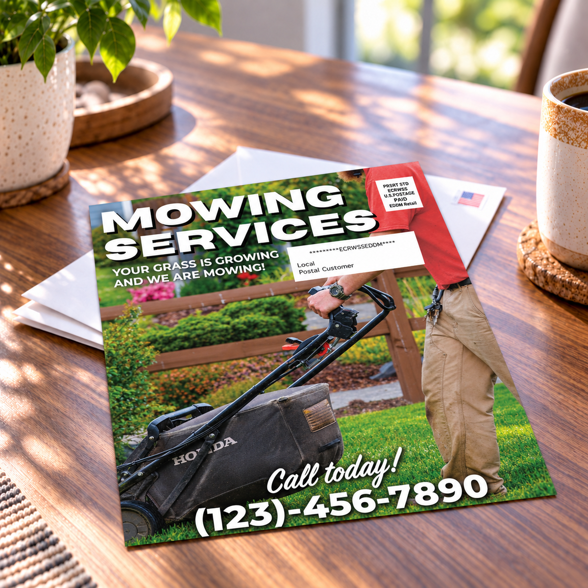 Mowing Services - Flyer Template