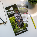 Bush Trimming - Door Hanger Template