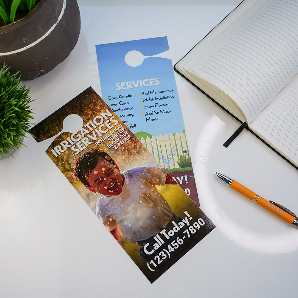 Irrigation Services - Door Hanger Template