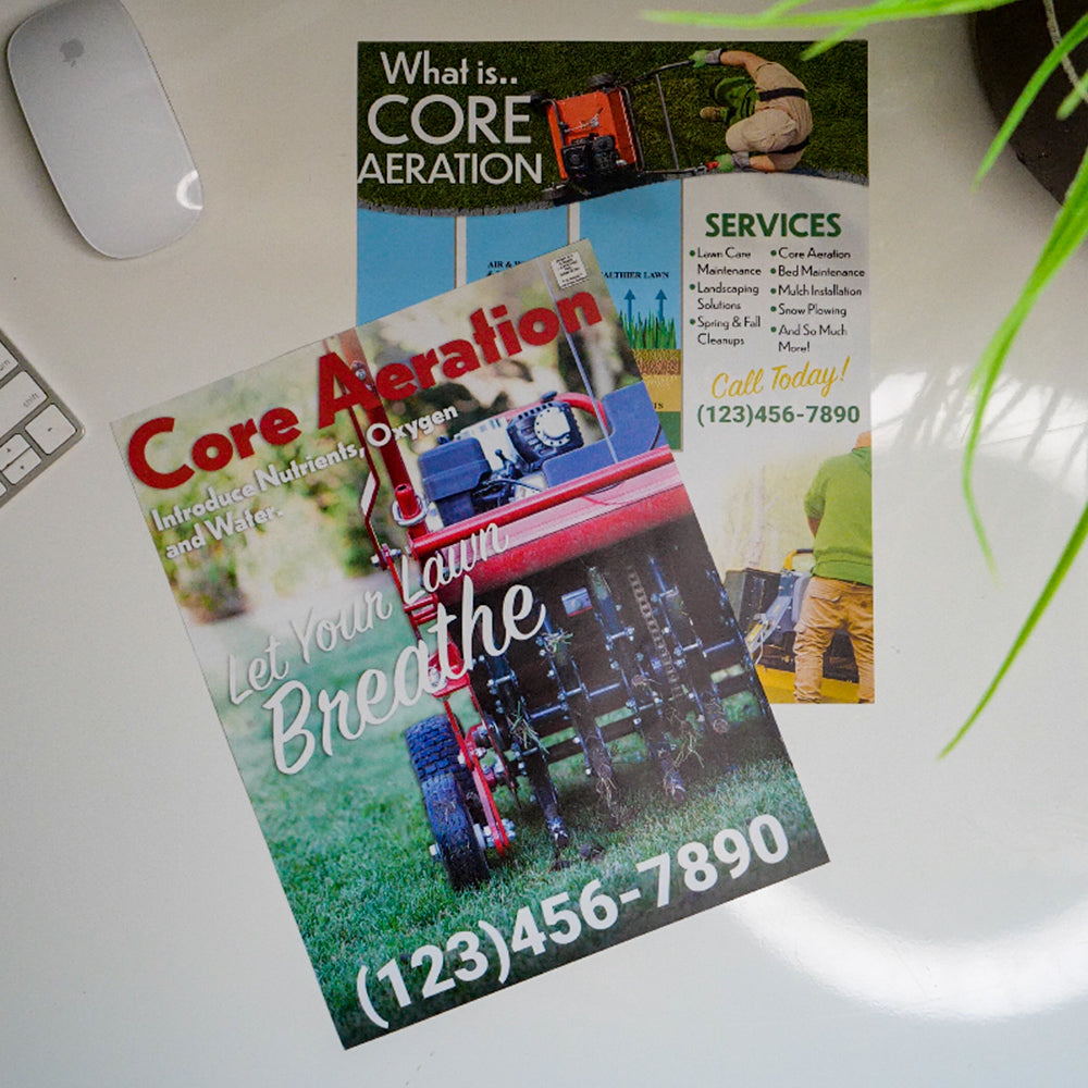 Core Aeration - Flyer Template