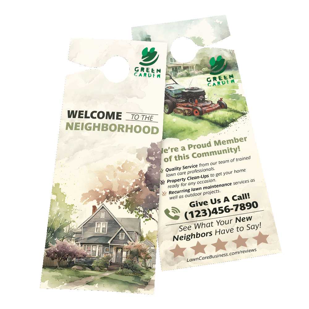 Welcome to the Neighborhood | Door Hanger