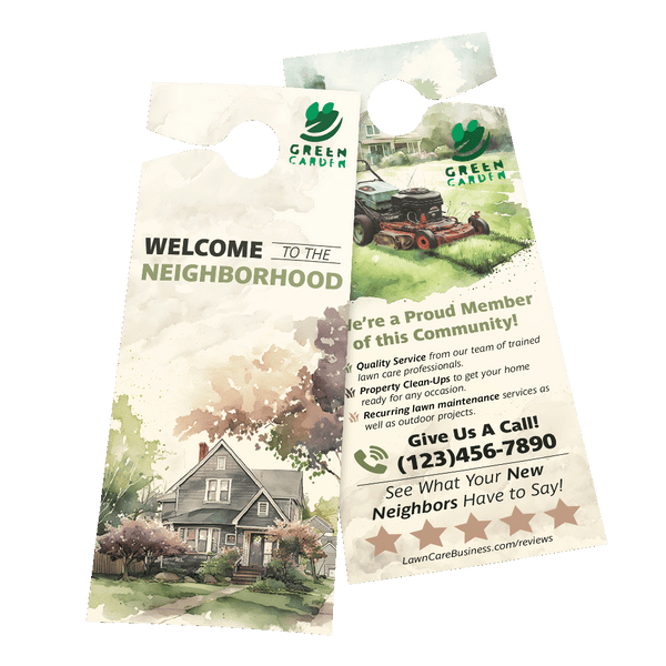 Welcome to the Neighborhood | Door Hanger