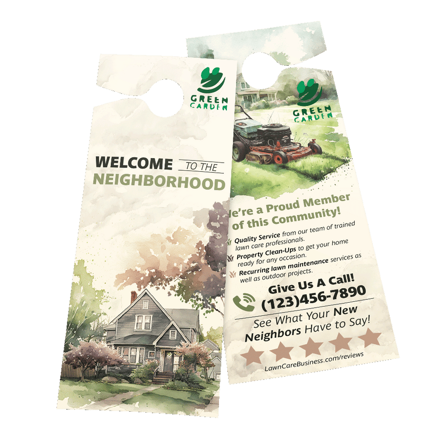 Welcome to the Neighborhood | Door Hanger
