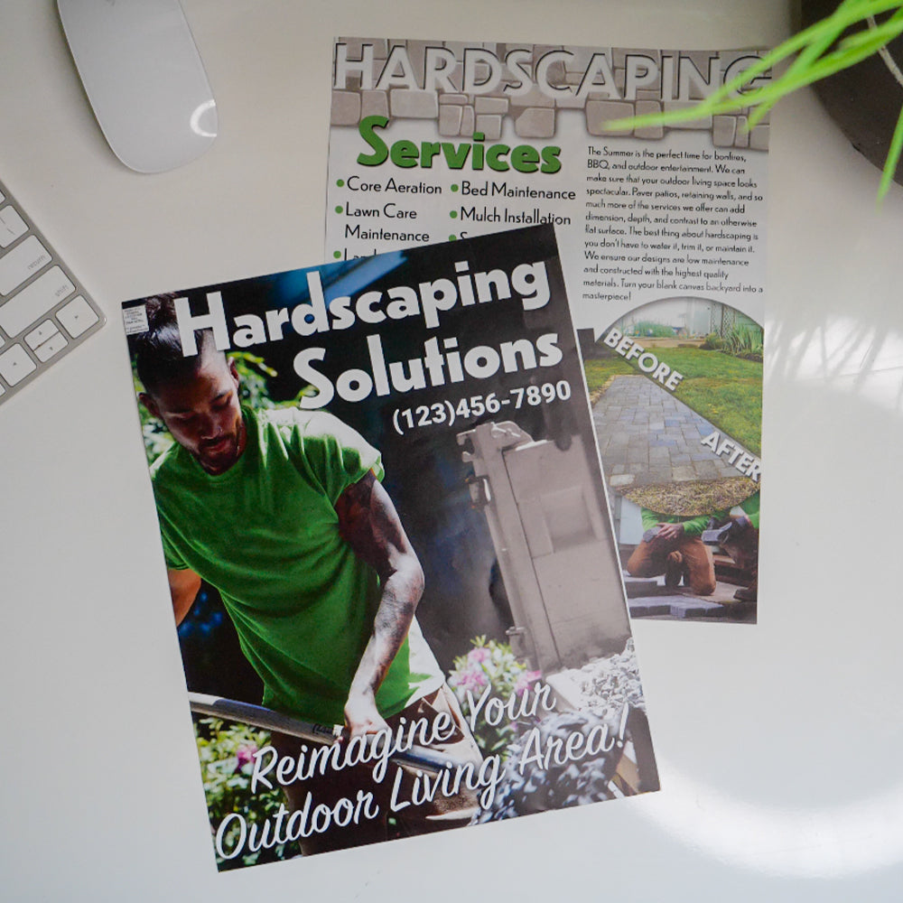 Hardscaping Services - Flyer Template