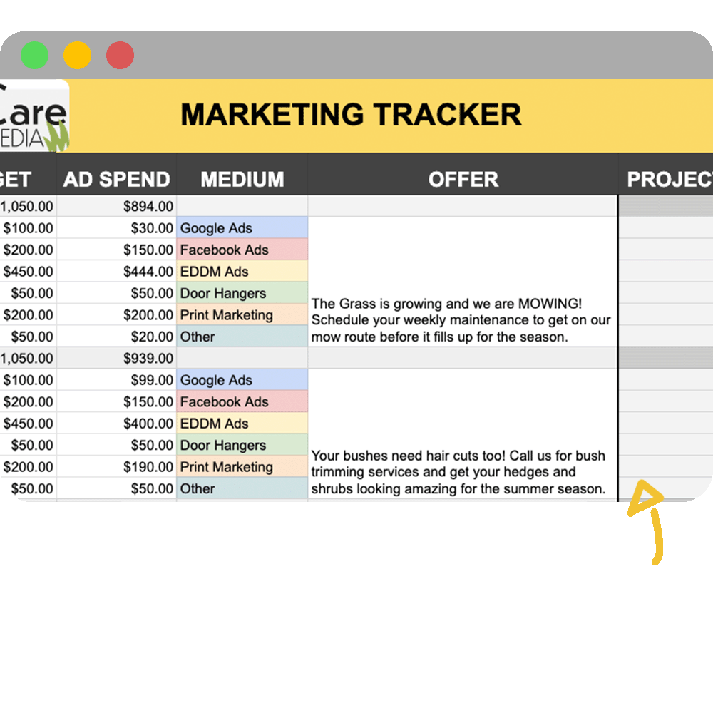 Marketing Tracker