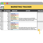 Marketing Tracker