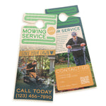 Mowing - Retro Door Hanger Template