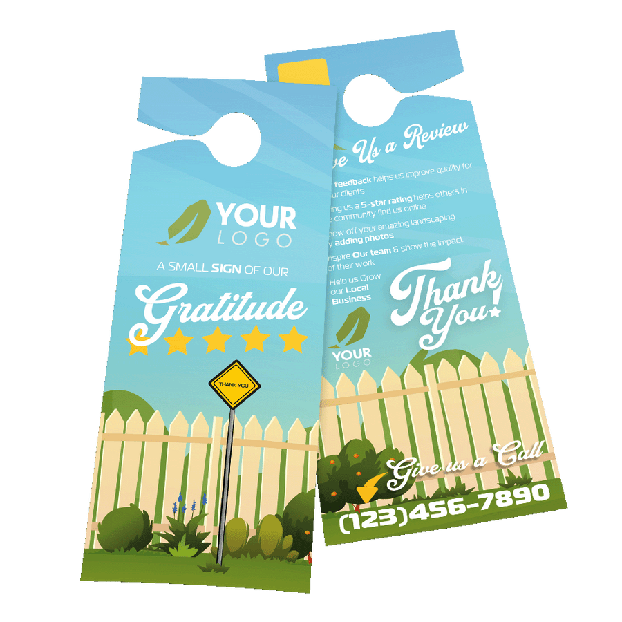 Ask for a Review | Door Hanger