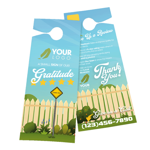 Ask for a Review | Door Hanger