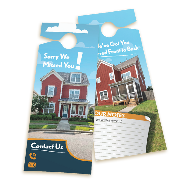 Sorry We Missed You | Door Hanger